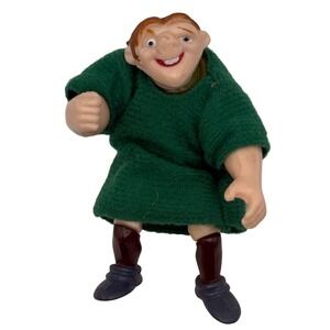 Vtg Disney Hunchback of Notre Dame Quasimodo Burger King Toy 1996 Fabric Tunic